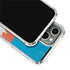 Azerbaijan Flag Distressed iPhone 13 Pro Clear Case